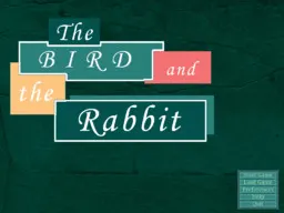 The Bird and the Rabbit 封面