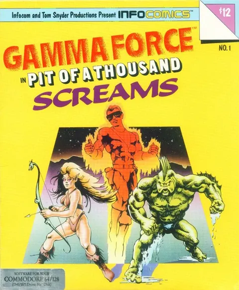 Gamma Force in Pit of a Thousand Screams 封面