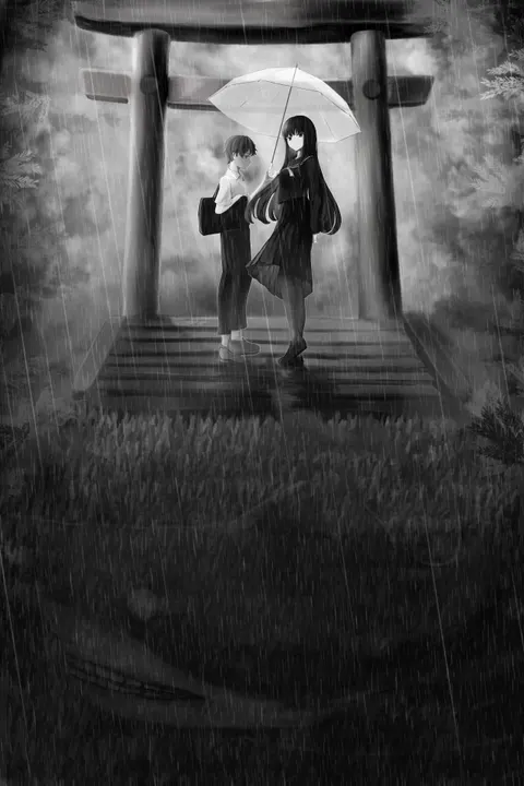 雨霏霏,人非人