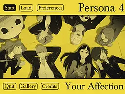 Persona 4: Your Affection 封面