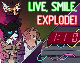 Live, Smile, Explode 封面