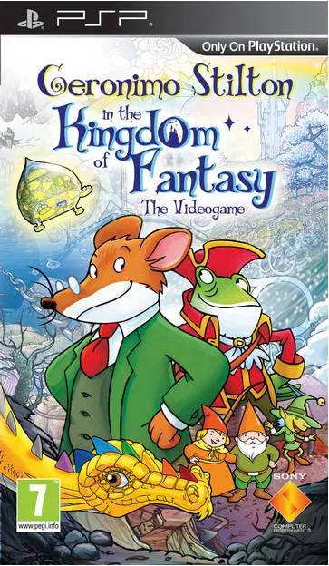 Geronimo Stilton in the Kingdom of Fantasy: The Videogame 封面