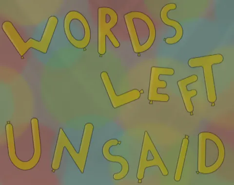 Words Left Unsaid 封面