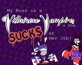 My Boss is a Villainess Vampire, & She SUCKS at Her Job 封面