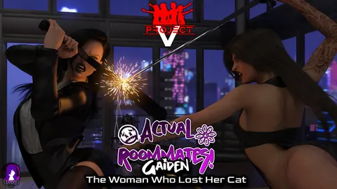Actual Roommates Gaiden: The Woman Who Lost Her Cat 封面