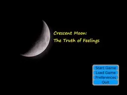 Crescent Moon: The Truth of Feelings 封面